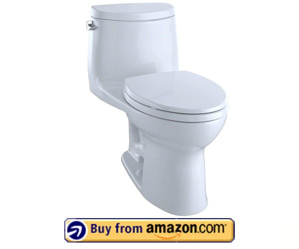 TOTO MS604114CEFG#01 UltraMax II One-Piece Elongated Toilet - Noiseless Toilet 2021